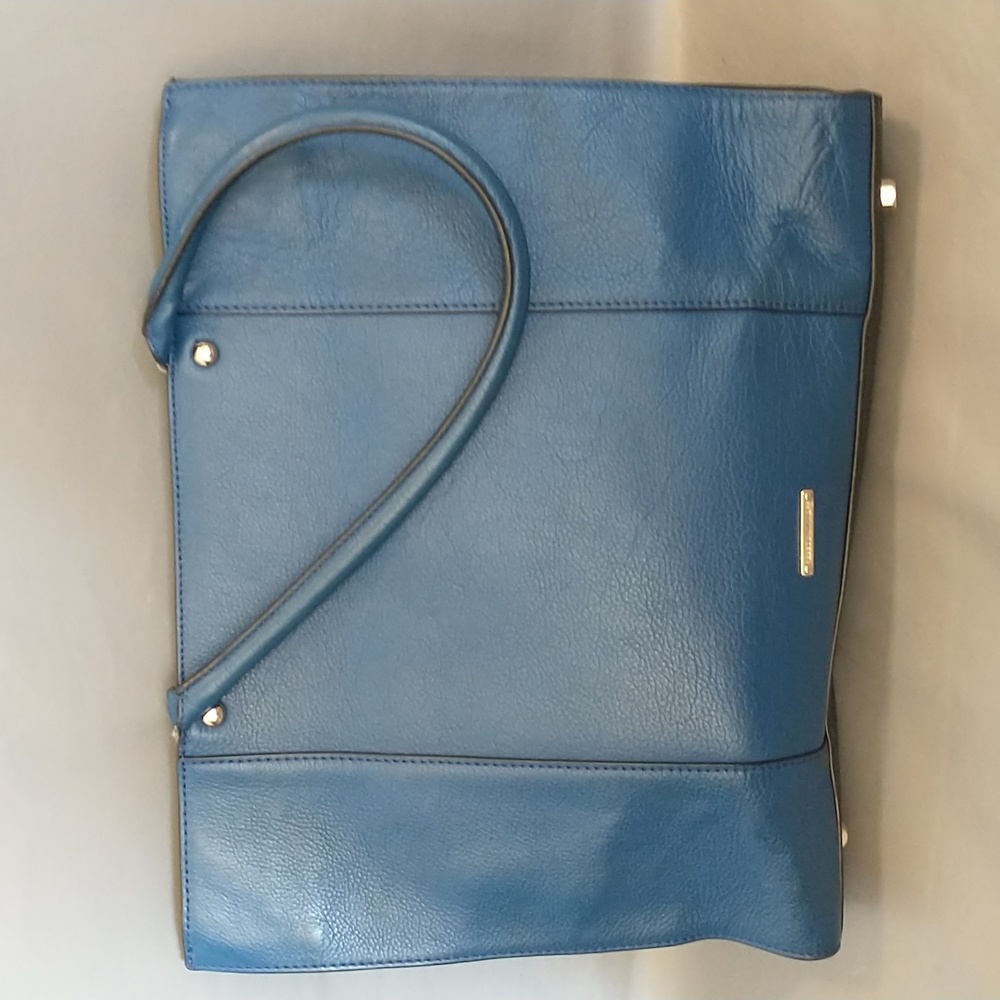 Rebecca minkoff blue black shoulder bag
